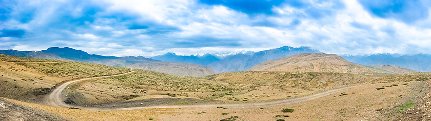 Image showing Panorama Spiti Valley