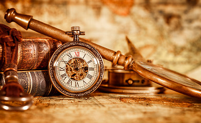 Image showing Vintage pocket watch