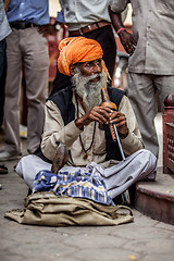 Image showing snake charmer