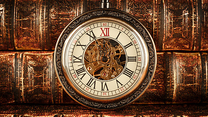 Image showing Vintage pocket watch