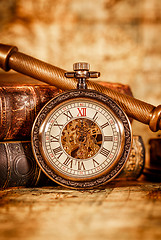 Image showing Vintage pocket watch