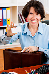 Image showing Business woman