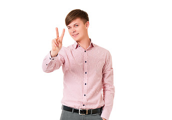 Image showing Young businessman