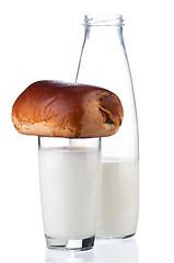 Image showing Bottle of milk