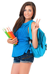 Image showing Student girl