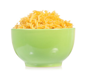Image showing Raw pasta 