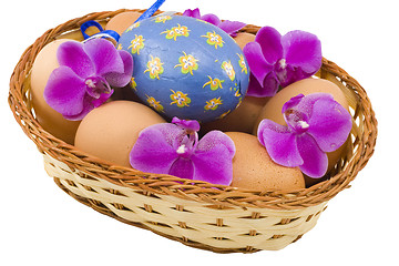 Image showing Colourful Easter Eggs