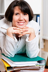 Image showing Business woman