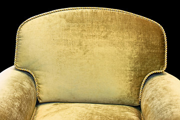 Image showing Armchair back