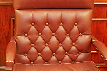 Image showing Armchair leather