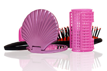 Image showing Hair curlers