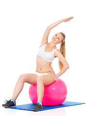 Image showing Fitness woman