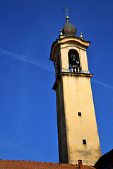 Image showing vinago old abstract   and church tower bell sunny day