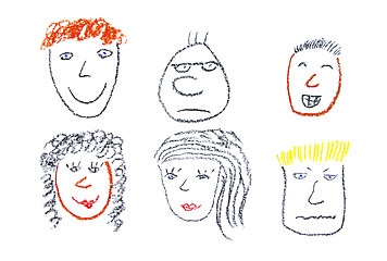 Image showing People faces