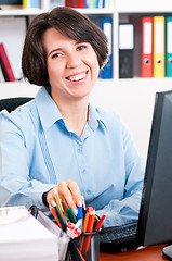 Image showing Business woman