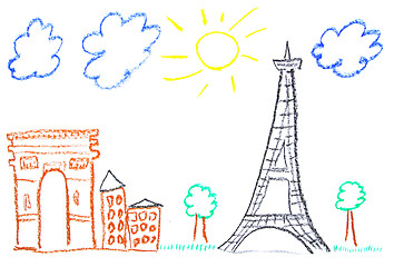 Image showing Paris illustration