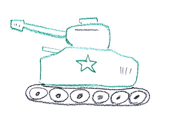 Image showing Tank illustration