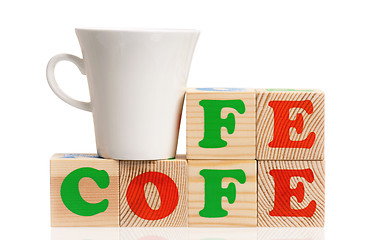 Image showing Word coffee