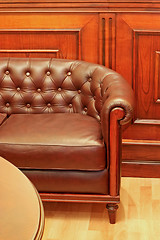 Image showing Sofa leather