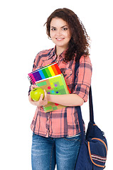 Image showing Student girl