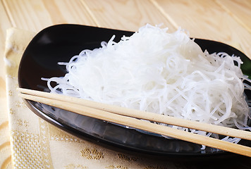 Image showing rice noodles