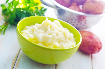 Image showing mashed potato