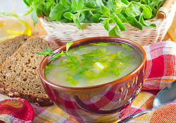 Image showing fresh soup