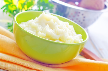 Image showing mashed potato