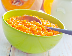 Image showing pumpkin porridge