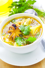 Image showing fresh soup