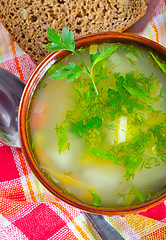 Image showing fresh soup