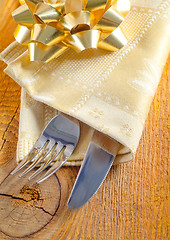 Image showing knife and fork