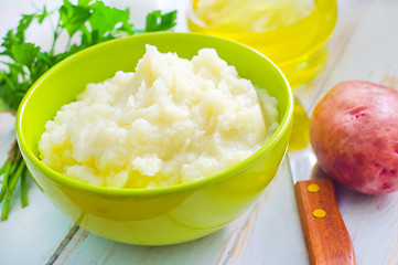 Image showing mashed potato