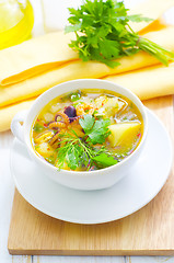 Image showing fresh soup