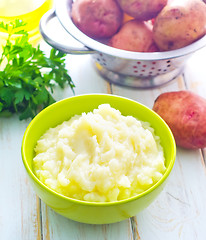 Image showing mashed potato