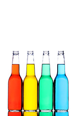 Image showing bottles isolated on white