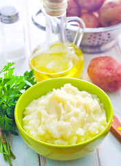 Image showing mashed potato