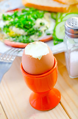 Image showing boiled eggs