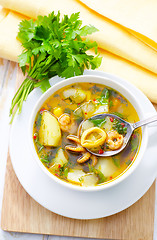 Image showing fresh soup