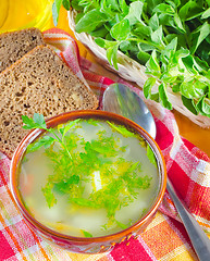 Image showing fresh soup