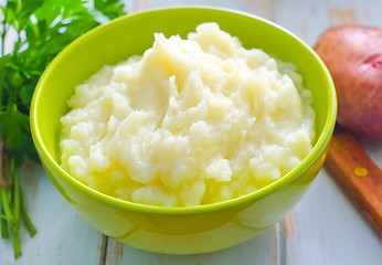 Image showing mashed potato