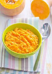 Image showing pumpkin porridge