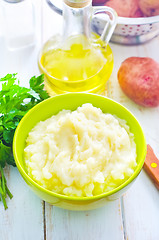 Image showing mashed potato