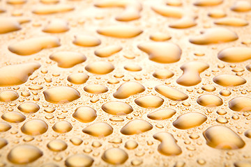 Image showing water drops background closeup