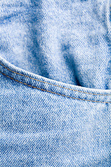 Image showing jeans pocket