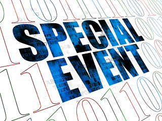 Image showing Business concept: Special Event on Digital background