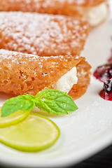 Image showing Sicilian cannoli