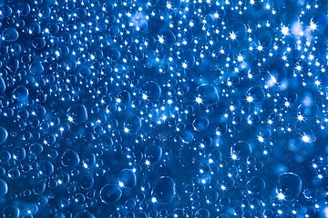 Image showing Droplets on glass