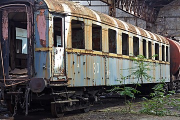 Image showing Abandoned Carriage