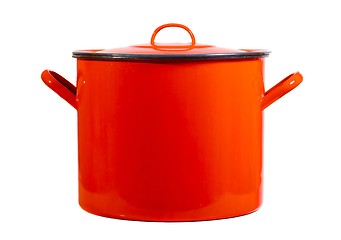 Image showing Red pot